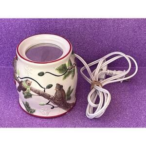 YANKEE Candle Warmer Christmas Lights & Winter Birds Tart Wax Melt